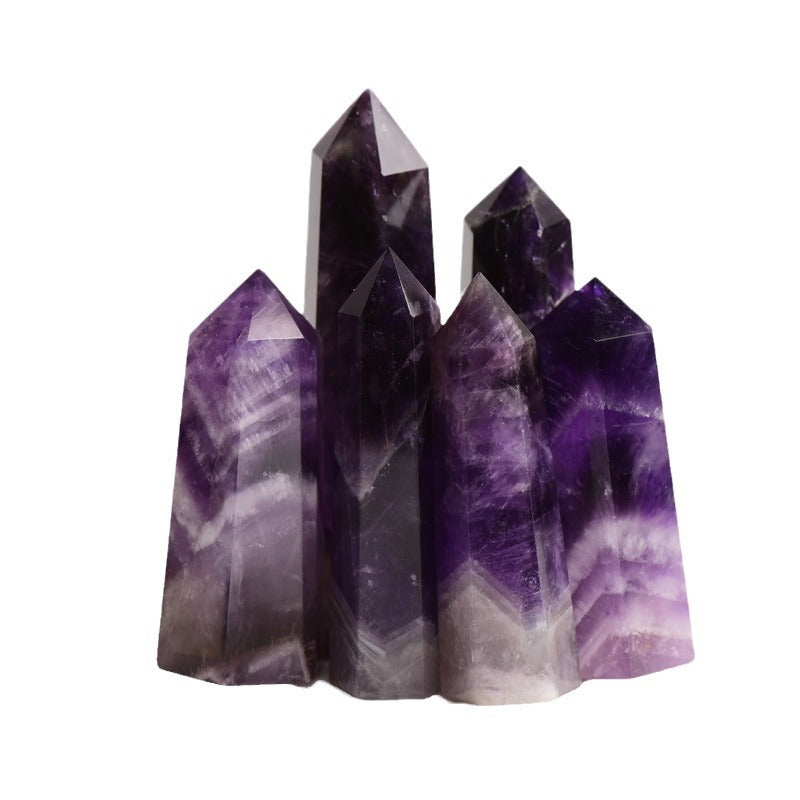 Amethyst Column Hexagonal prism 1pcs