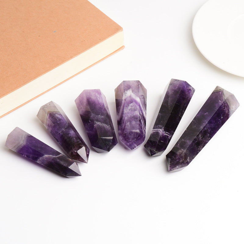 Amethyst Column Hexagonal prism 1pcs