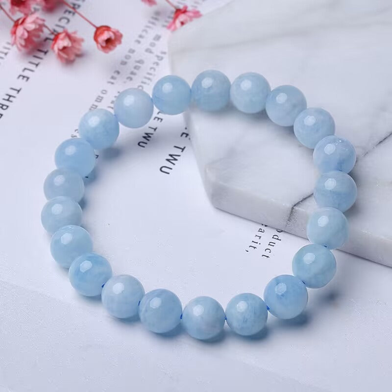 Natural Aquamarine Healing Bracelet