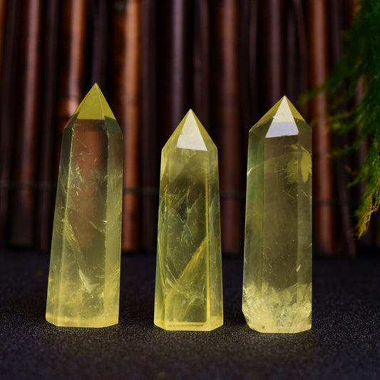 Citrine Column Hexagonal prism 1pcs