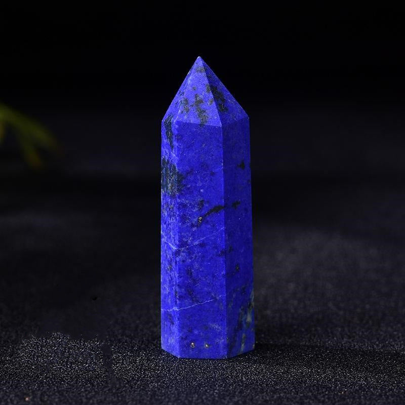 Lapis lazuli Column Hexagonal prism 1pcs