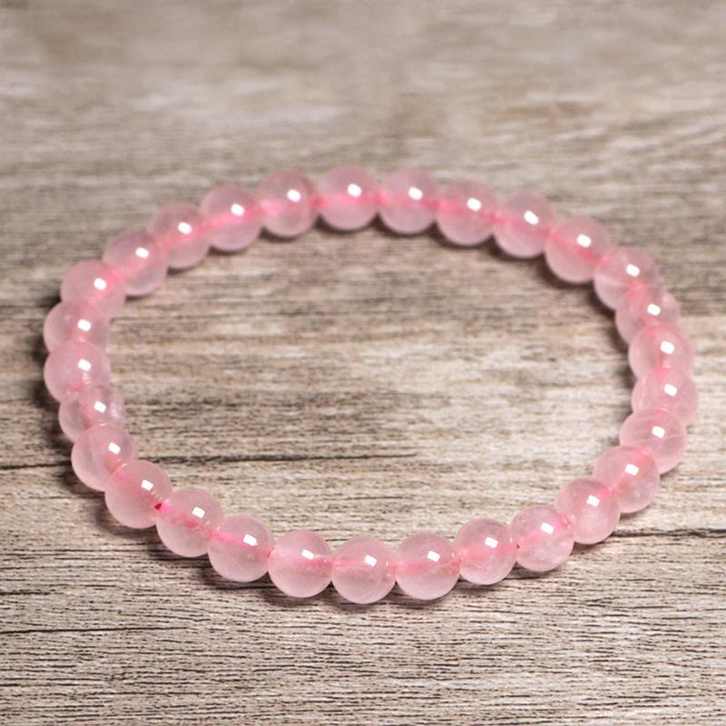 Madagascar rose crystal bracelet