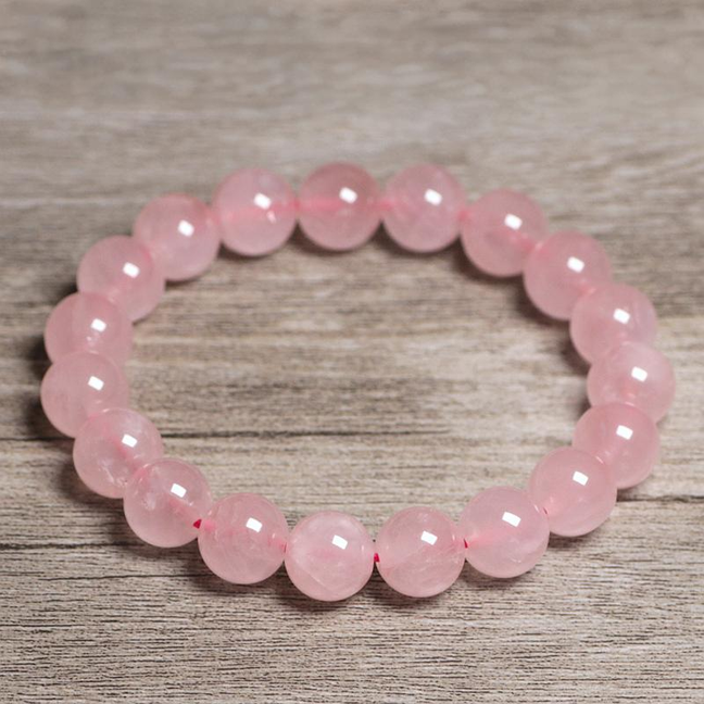 Madagascar rose crystal bracelet