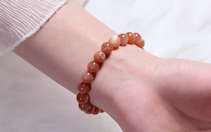 Natural sunstone bracelets