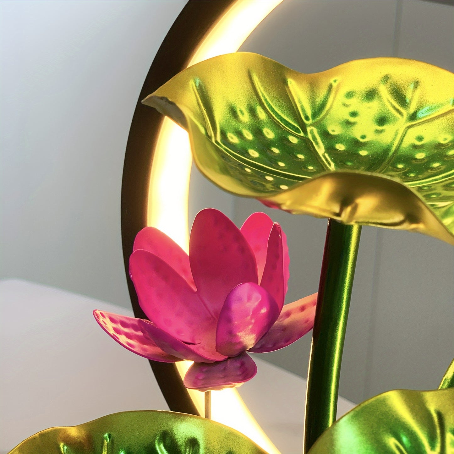 USB-Powered desktop  Indoor Feng Shui Fountain Lotus Flower