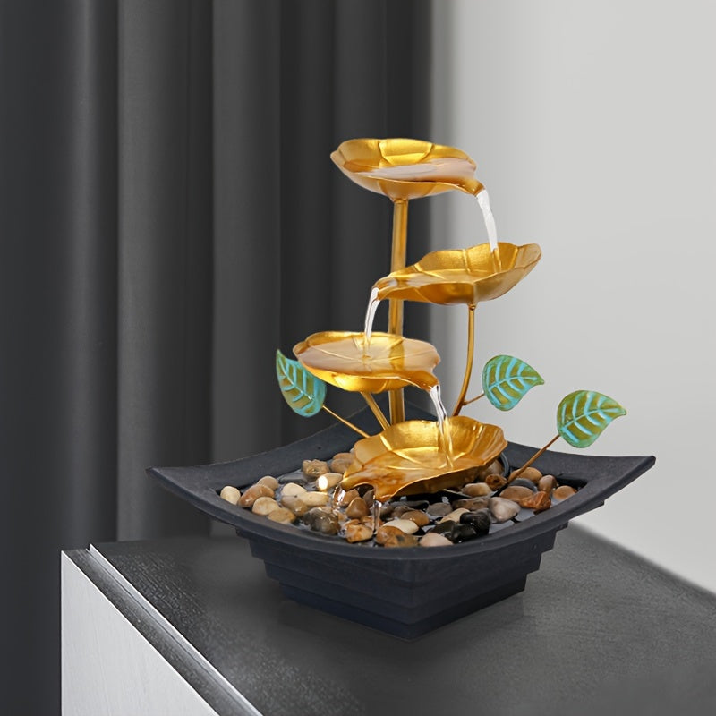 USB Tabletop Fountain Soothing Relaxation for Home,Office