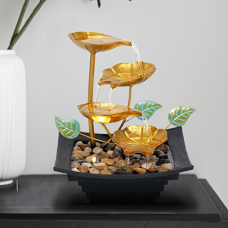 USB Tabletop Fountain Soothing Relaxation for Home,Office