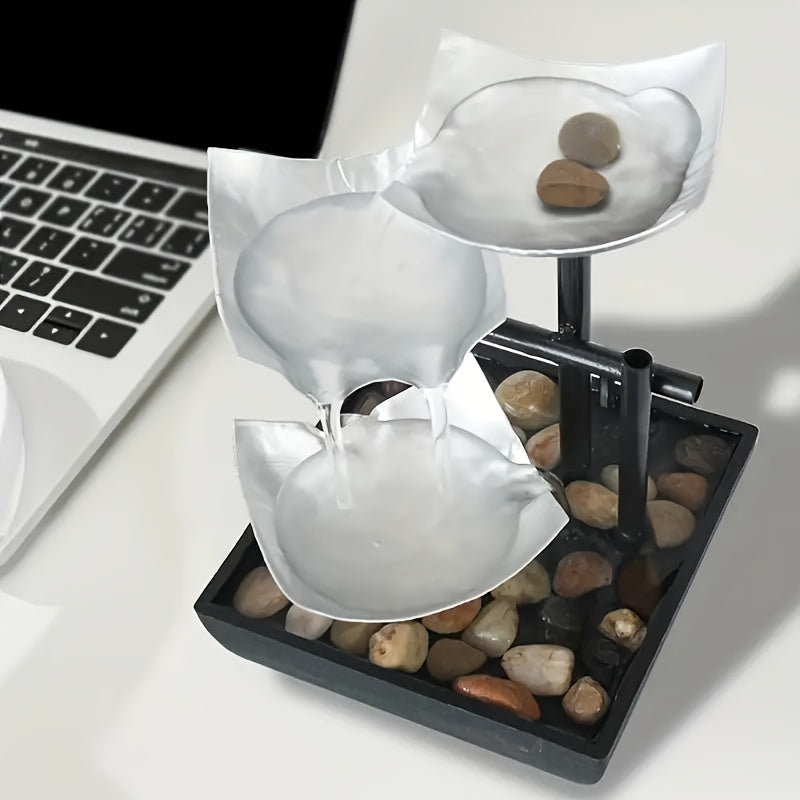 USB Powered Relaxation Indoor Tabletop Fountain Feature Fountain