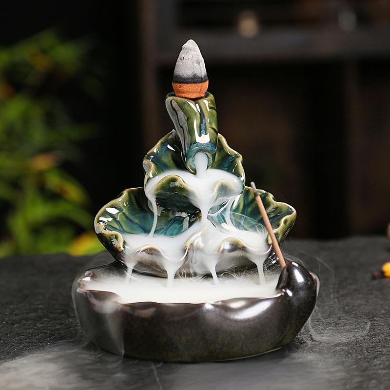 Creative Ceramic Zen Backflow Incense Burner