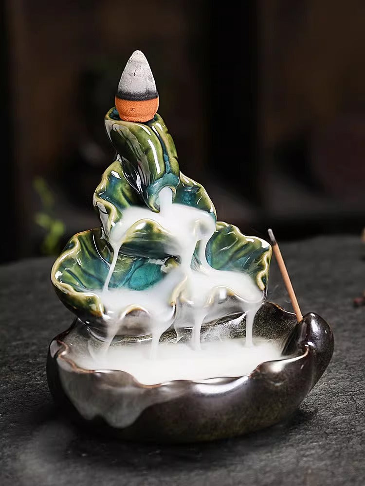 Creative Ceramic Zen Backflow Incense Burner